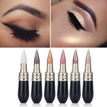 Load image into Gallery viewer, Waterproof Liquid EyeShadow Double-end Eye Liner Pencil Eye Shadow