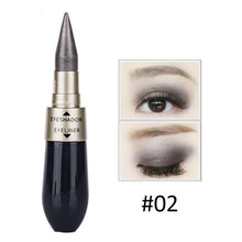 Load image into Gallery viewer, Waterproof Liquid EyeShadow Double-end Eye Liner Pencil Eye Shadow