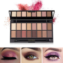 Load image into Gallery viewer, 16 Colors Metallic Shimmer Matte Eyeshadow Palette