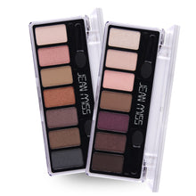Load image into Gallery viewer, 7 Colors Matte Shimmer Eyeshadow Makeup Palette