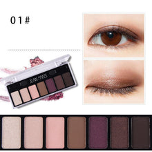 Load image into Gallery viewer, 7 Colors Matte Shimmer Eyeshadow Makeup Palette