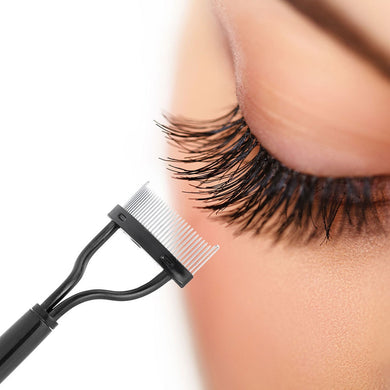 Women's Eyelash Comb Lash Separator Mascara Lift Curl Metal Brush