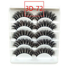 Load image into Gallery viewer, 3D Faux Mink Hair Soft False Eyelashes Fluffy Wispy Thick Lashes Handmade Soft Eye Makeup Extension Tools