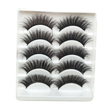Load image into Gallery viewer, 3D Faux Mink Hair Soft False Eyelashes Fluffy Wispy Thick Lashes Handmade Soft Eye Makeup Extension Tools