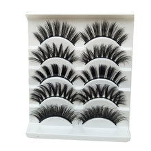 Load image into Gallery viewer, 3D Faux Mink Hair Soft False Eyelashes Fluffy Wispy Thick Lashes Handmade Soft Eye Makeup Extension Tools
