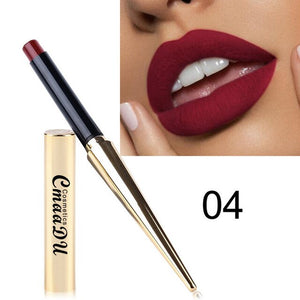 Matte Lipstick Waterproof Long Lasting Lipstick 12 Shade Cosmetics Velvet Non-Stick Cup Lips Batom Lippenstift Szminka #5