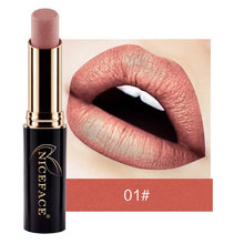 Load image into Gallery viewer, Liquid Lipstick Waterproof Lip Gloss Makeup Matte Metallic Lipsticks For Women