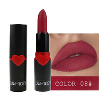 Load image into Gallery viewer, Matte Lipstick  Cosmetics Sexy Batom Mate Waterproof Long-lasting Nude Red Lips Makeup