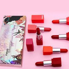 Load image into Gallery viewer, lip Red Tint Nude Batom Makeup Set Kit Matte Lipstick Waterproof