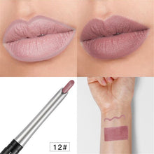 Load image into Gallery viewer, Matte Lipstick Lip Liner Waterproof Professional Lip Liner Pencil Matt