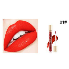 Load image into Gallery viewer, Sexy Red Matte Lip Gloss Sexy Liquid Lip Gloss Matte Long Lasting Waterproof