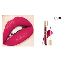 Load image into Gallery viewer, Sexy Red Matte Lip Gloss Sexy Liquid Lip Gloss Matte Long Lasting Waterproof