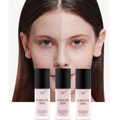 Full Cover Face Base Makeup Foundation Concealer Liquid Foundation Long Lasting Natural Concealer Whitening Primer