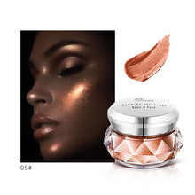 Load image into Gallery viewer, Body Glitter Festival Makeup Gold Liquid Highlighter Pink Bronzer
