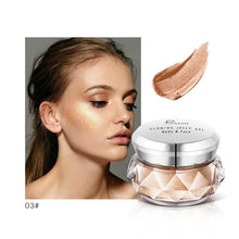 Load image into Gallery viewer, Body Glitter Festival Makeup Gold Liquid Highlighter Pink Bronzer