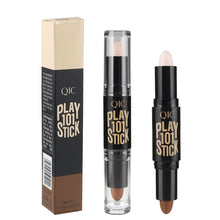 Load image into Gallery viewer, Double-ended Contour Stick Makeup Face Concealer Brighten Highlighter Shadow paleta de