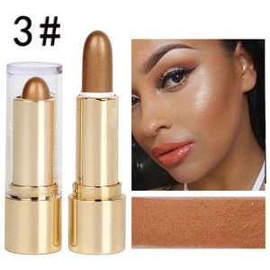 Highlighter Bronzer Stick Cream Makeup Illuminator Highlighters Long lasting Cosmetics Corrector