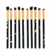 Load image into Gallery viewer, 10 Pcs Makeup Brush Set Marble make-up brush Professional