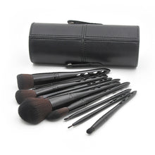 Load image into Gallery viewer, 10pcs Makeup Brushes Set Cosmetics Make Up Brushes With PU Storage box Ki