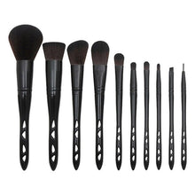Load image into Gallery viewer, 10pcs Makeup Brushes Set Cosmetics Make Up Brushes With PU Storage box Ki