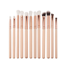 Load image into Gallery viewer, 12Pcs Makeup Brush Tool Kit Portable Mini Cosmetic Eyebrow Eyeshadow Brush Makeup Brush Sets Fast delivery Dropshopping 3