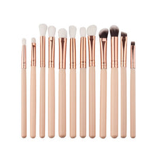 Load image into Gallery viewer, 12Pcs Makeup Brush Tool Kit Portable Mini Cosmetic Eyebrow Eyeshadow Brush Makeup Brush Sets Fast delivery Dropshopping 3