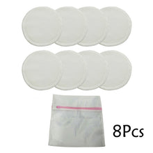 Load image into Gallery viewer, Bamboo Remover Pads Reusable Organic Cotton Pads With Laundry Bag, Washable Facial Cleansing