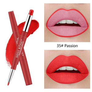 Lip Makeup Lipstick Pencil Waterproof Long Lasting Tint Sexy Red Lipstick Beauty Matte Liner Pen Lipstick