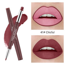 Load image into Gallery viewer, Lip Makeup Lipstick Pencil Waterproof Long Lasting Tint Sexy Red Lipstick Beauty Matte Liner Pen Lipstick