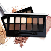 Load image into Gallery viewer, 12 Color Waterproof Eye Shadow Plate Powder Matt