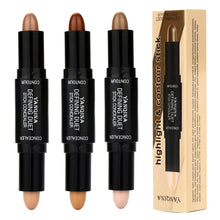 Load image into Gallery viewer, Double-ended Contour Stick Makeup Highlighter Beauty makeup Bronzer