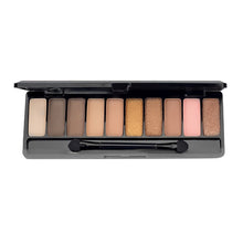 Load image into Gallery viewer, Shimmer Matte Natural Fashion Eye Shadow Make Up Set With Brush 10 Colors Eye Makeup Palette