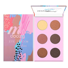 Load image into Gallery viewer, 6 Colors Fashion Eyeshadow Palette Matte