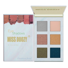 Load image into Gallery viewer, 6 Colors Fashion Eyeshadow Palette Matte