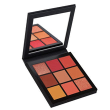 Load image into Gallery viewer, 9Color Glitter Eyeshadow Palette